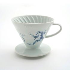 HARIO×たち吉 V60 透過ドリッパー02セラミック鳥獣戯画