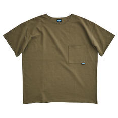 ロックTシャツ　オリーブ／アウトドア　M→L