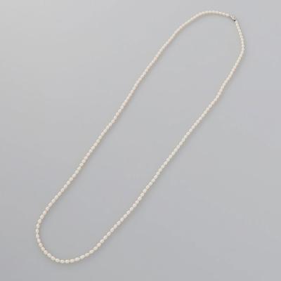 1ct 6.5mm モアサナイト ベネチアンチェーン ネックレス 約45cm 
