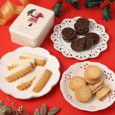 【クリスマス】クリスマス クッキー缶