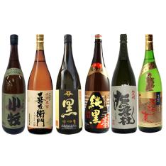 お湯割りがオススメ芋焼酎6本セット A