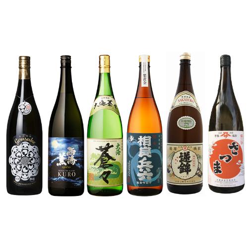 水割り、ロックがオススメ芋焼酎6本セット A