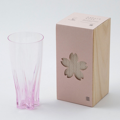 sakurasaku glass ビール 桜色