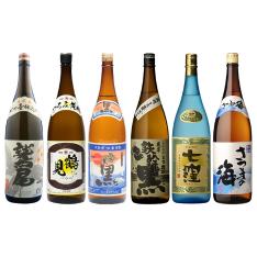 白・黒・黄麹の3つの味わいを楽しむ6本セット A