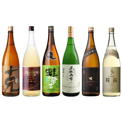 鹿児島が醸す麦焼酎6本セット A