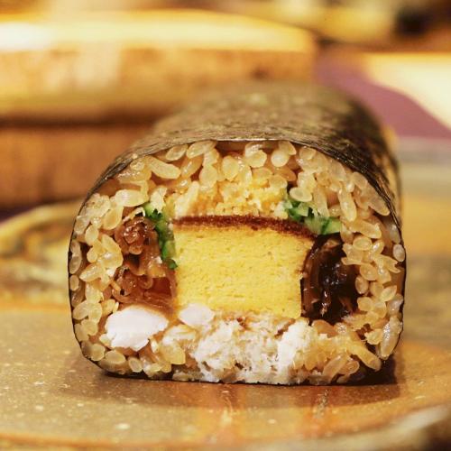 【店頭受取／日本橋店】＜鮨 銀座おのでら＞恵方巻（ハーフ）1本【2月3日（火）午後4時30分～午後6時】