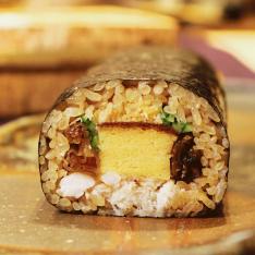 【店頭受取／日本橋店】＜鮨 銀座おのでら＞恵方巻（ハーフ）1本【2月3日（火）午後4時30分～午後6時】