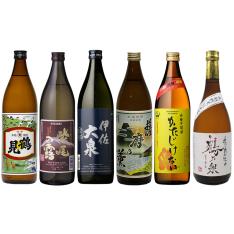 お湯割りがオススメ芋焼酎6本セット B