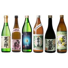水割り、ロックがオススメ芋焼酎6本セット B