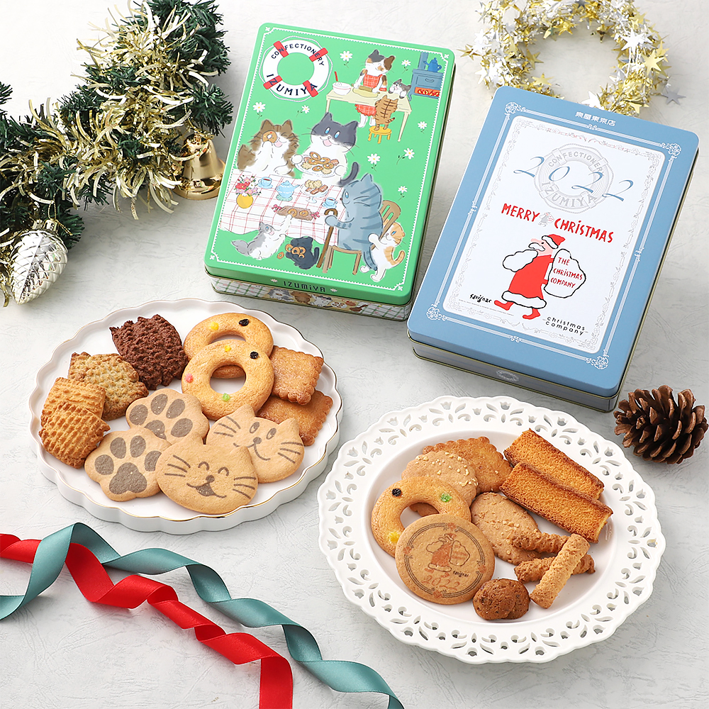 日本橋高島屋限定 泉屋 クリスマス缶セット 商品詳細 高島屋オンラインストア