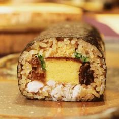 【店頭受取／柏店】＜鮨 銀座おのでら＞恵方巻（ハーフ）1本【2月3日（火）正午～午後3時】