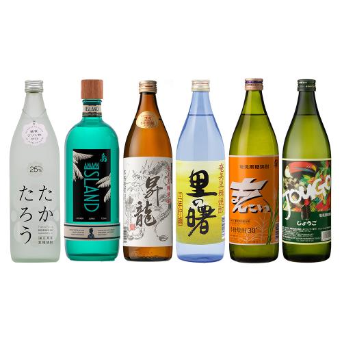 奄美群島が誇る黒糖焼酎6本セット B