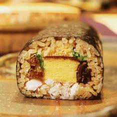 【店頭受取／新宿店】＜鮨 銀座おのでら＞恵方巻（ハーフ）1本【2月3日（火）午後3時30分～午後6時】