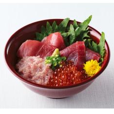 〈中島水産〉まぐろといくらのセット