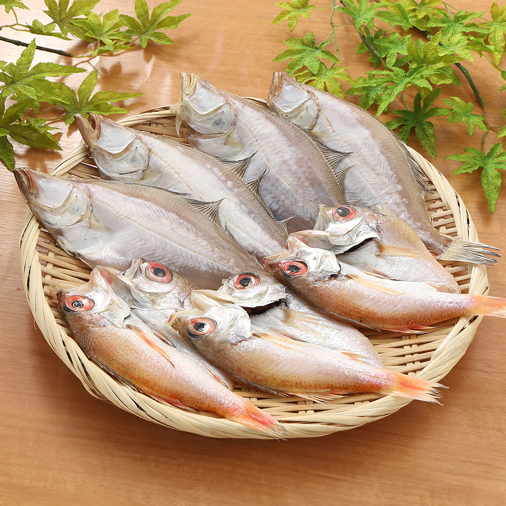 「一日漁」のどぐろ・かれい一夜干