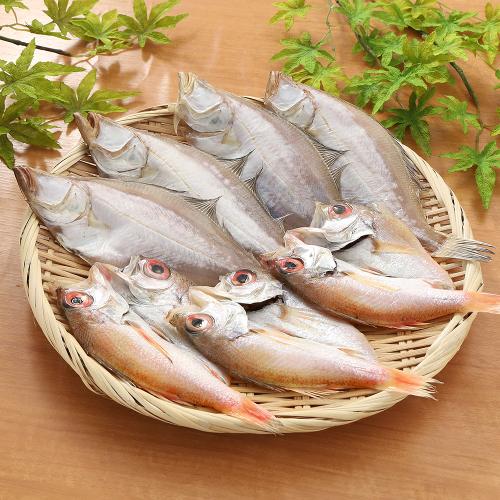 「一日漁」のどぐろ・かれい一夜干