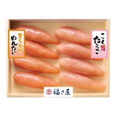 〈博多・福さ屋〉無着色まろやかめんたい・二度漬けこく旨たらこ