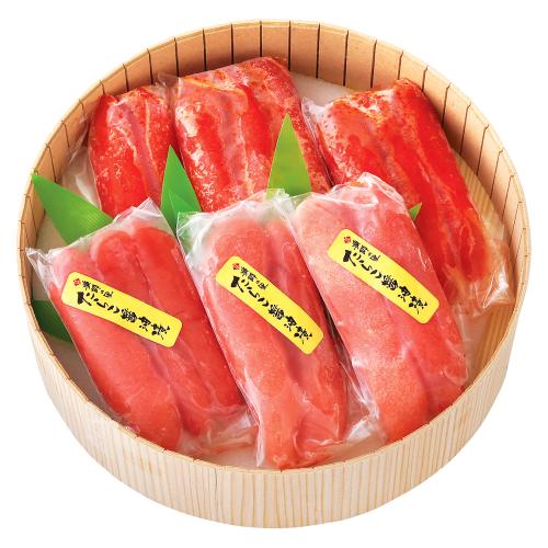 〈魚の北辰〉辛子明太子・たらこ醤油漬1本物セット