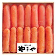 〈やまや〉明太子・たらこセット（切れ子）