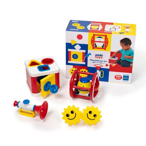 Play&Grow 4種のベビー知育セット