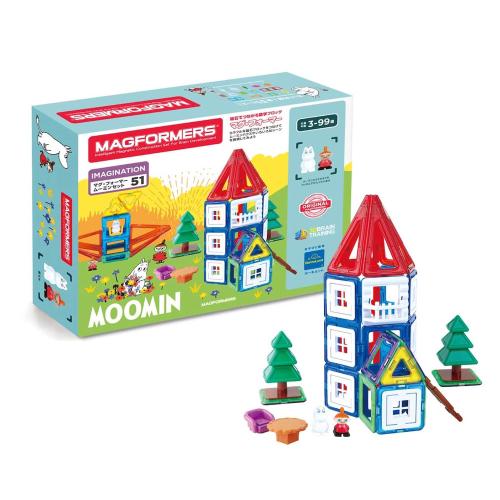 マグ・フォーマー ムーミンセット（51ピース）