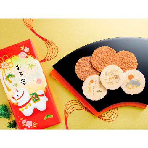 新春えびせんべい