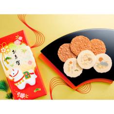 新春えびせんべい