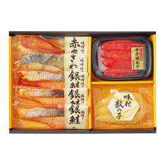 〈新潟　万越屋〉焼魚・明太子・味付数の子詰合せ