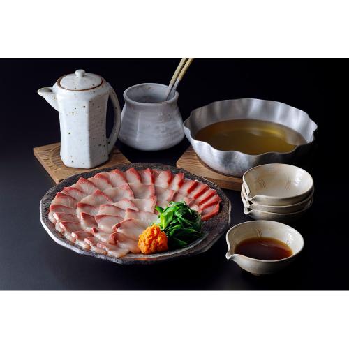 料亭のぶりしゃぶ鍋