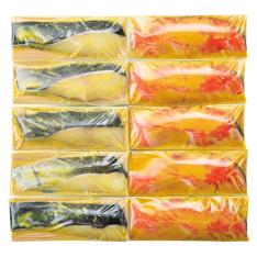 〈魚の北辰〉銀鮭西京漬・銀鱈西京漬