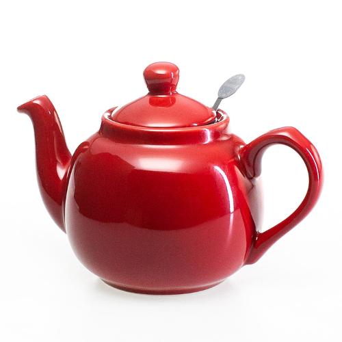 ティーポット 2カップ(600ml) レッド