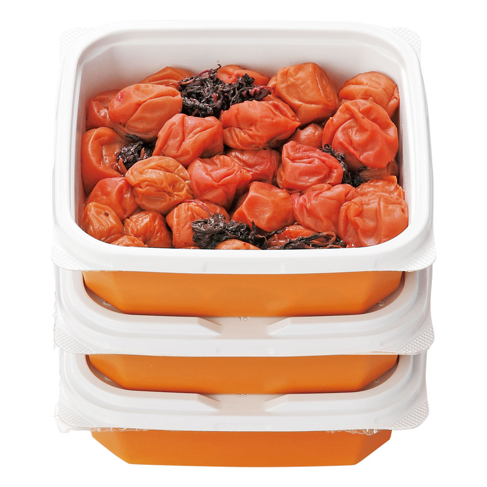 紀州南高梅 自家農園のしそ漬中粒梅干し