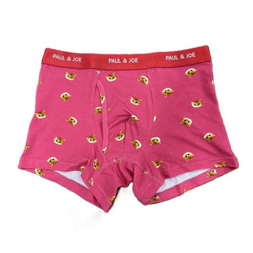 ヌネット総柄 ボクサーパンツ 前開き M→Lサイズ