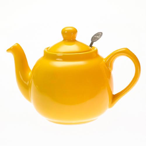 ティーポット 2カップ(600ml) イエロー