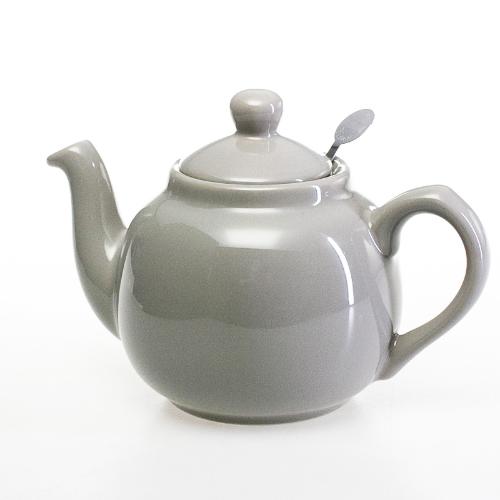 ティーポット 2カップ(600ml)グレイ