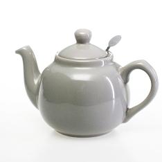 ティーポット 2カップ（600ml）グレイ