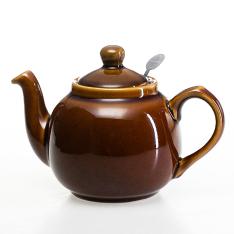 ティーポット 2カップ（600ml）ロッキンガムブラウン