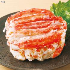 北海道産 たらばかに棒肉詰缶詰(100g）