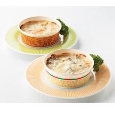 〈ヤマナカ〉三陸の帆立と牡蠣のグラタンセット