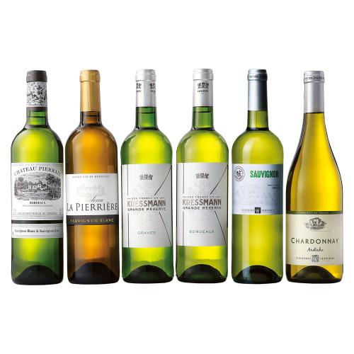 〈フランス〉直輸入白ワイン6本セット