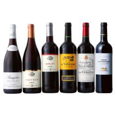 〈フランス〉直輸入バラエティ赤ワイン6本セット