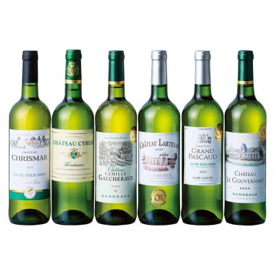 〈フランス〉辛口 金賞受賞ボルドー白ワイン6本セット