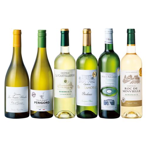 〈フランス〉キリっと辛口 ソーヴィニヨン白ワイン6本セット
