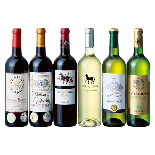 〈フランス〉ボルドー満喫 赤白ワイン6本セット