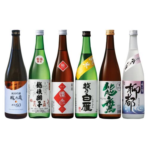 新潟県内地酒めぐり6本セット