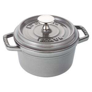 【期間限定値下げ】STAUB 両手鍋 グレー 20cm Staub (ストウブ) 両手鍋 グレー 20cm/Wa-NABE 20cm