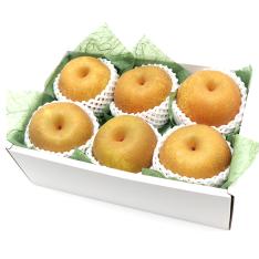 〈和梨〉南水梨 6個セット（高糖度・13度以上）