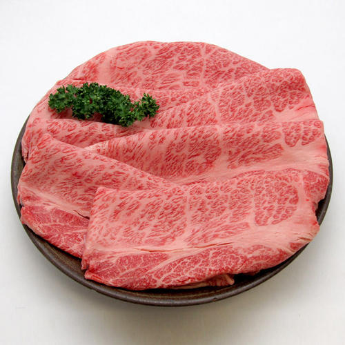 国産黒毛和牛肩ロースすき焼用
