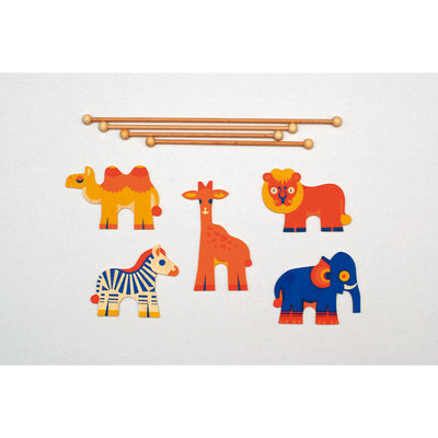 ニキティキ　木製動物21個セット ニキティキ木製動物21個セット