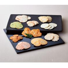 〈えびせんべいの石崎〉海鮮せんべい10種詰合せ